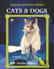 Cats And Dogs Coloring Book For Adults