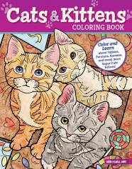 Cats And Kittens Coloring Book