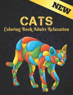 Bertrand.pt - Cats Coloring Book Adults Relaxation