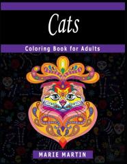Cats Coloring Book For Adults