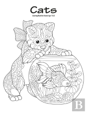 Cats Coloring Book For Grown-Ups 1   2