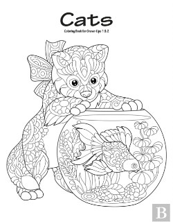 Bertrand.pt - Cats Coloring Book For Grown-Ups 1   2
