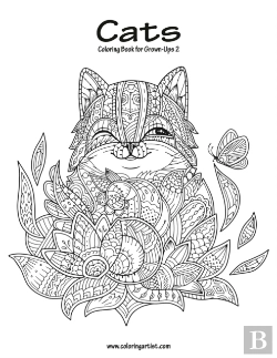 Bertrand.pt - Cats Coloring Book For Grown-Ups 2