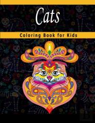 Cats Coloring Book For Kids