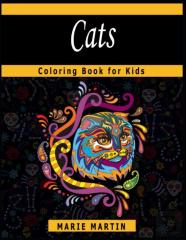 Cats Coloring Book For Kids
