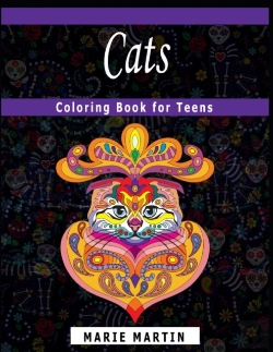 Bertrand.pt - Cats Coloring Book For Teens