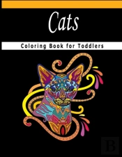 Cats Coloring Book For Toddlers