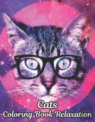 Cats Coloring Book Relaxation