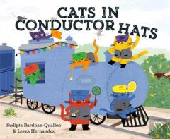Cats In Conductor Hats