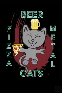 Bertrand.pt - Cats Pizza Beer Metal - 6 X 9 Sketchbook