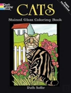 Bertrand.pt - Cats Stained Glass Coloring Book