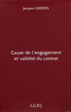 Bertrand.pt - Cause De L'Engagement Et Validité Du Contrat