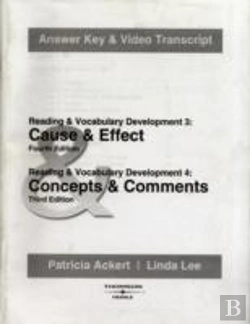 Bertrand.pt - Cause & Effect/Concepts & Comments: Answer Key And Video Transcripts