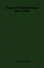 Causes Of International War (1920)