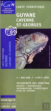 Cayenne/Saint-Georges ; 1/100.000