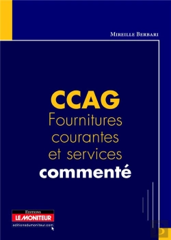 Bertrand.pt - Ccag Fournitures Courantes Et Services Commenté (Édition 2013)