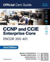 Ccnp And Ccie Enterprise Core Encor 350-401 Official Cert Guide