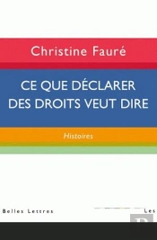 Ce Que Declarer Des Droits Veut Dire
