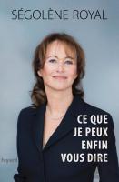 Ce Que Je Peux Enfin Dire