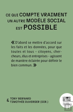 Bertrand.pt - Ce Qui Compte Vraiment : Un Autre Modèle Social Est Possible