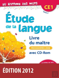 Bertrand.pt - Ce1 ; Etude De La Langue ; Livre Du Maitre