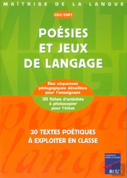 Bertrand.pt - Ce2/Cm1; Poésies Et Jeux De Langage ; Ce2, Cm1