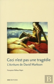 Ceci N'Est Pas Une Tragédie ; L'Écriture De David Markson
