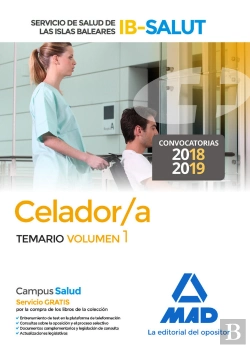 Bertrand.pt - Celador/A Del Servicio De Salud De Las Illes Balears (Ib-Salut). Temario Volumen 1