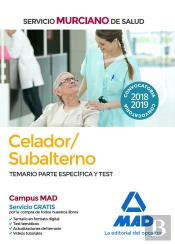 Celador/Subalterno Del Servicio Murciano De Salud. Temario Parte Específica Y Test