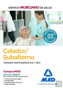 Bertrand.pt - Celador/Subalterno Del Servicio Murciano De Salud. Temario Parte Específica Y Test