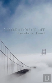 Celebration Of Life Remembrance  Blank Page Journal  Golden Gate Bridge San Francisco