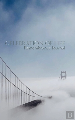Bertrand.pt - Celebration Of Life Remembrance  Blank Page Journal  Golden Gate Bridge San Francisco