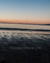 Celebration Of Life  Scenic  Remembrance  Journal