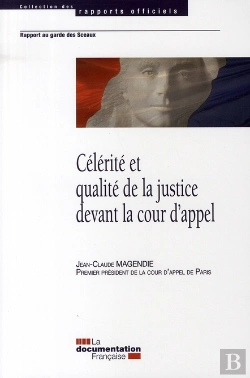 Bertrand.pt - Célérité Et Qualité De La Justice Devant La Cour D'Appel