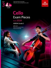 Cello Exam Pieces From 2024, Abrsm Grade 3, Cello Part, Piano Accompaniment & Audio
