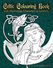 Celtic Colouring Book Of Irish Mythology Characters & Symbols