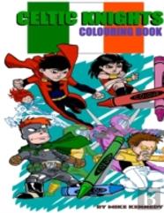 Celtic Knights Colouring Book