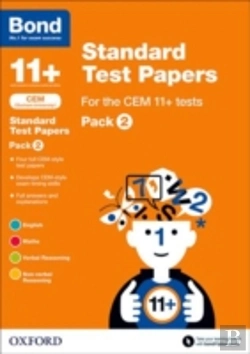 Bertrand.pt - Cem: Bond 11+ Standard Test Papers: Ready For The 2025 Cambridge Select Insight Exam