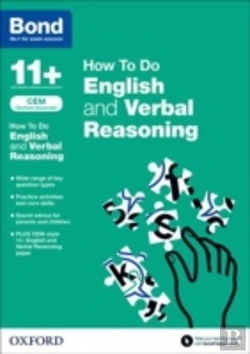 Bertrand.pt - Cem How To Do: Bond 11+ English And Verbal Reasoning (For Cambridge Select Insight)