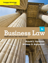 Cengage Advantage Books: Business Law: Principles And Practices