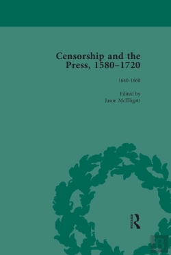 Bertrand.pt - Censorship And The Press, 1580-1720, Volume 2