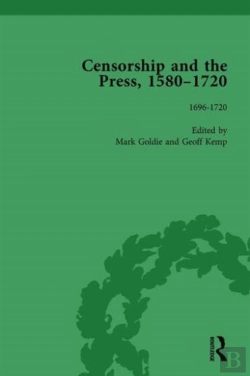 Bertrand.pt - Censorship And The Press, 1580-1720, Volume 4