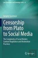Censorship From Plato To Social Media
