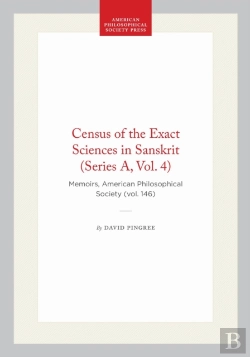 Bertrand.pt - Census Of The Exact Sciences In Sanskrit (Series A, Vol. 4)