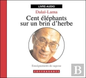 Cent Elephants Sur Un Brin D'Herbe