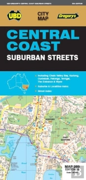 Central Coast Suburban Streets Map 289 16th Ed