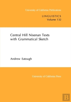 Bertrand.pt - Central Hill Nisenan Texts With Grammatical Sketch
