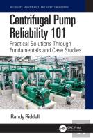 Centrifugal Pump Reliability 101