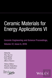 Ceramic Materials For Energy Applications Vi, Volume 37, Issue 6