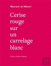 Cerise Rouge Sur Un Carrelage Blanc
